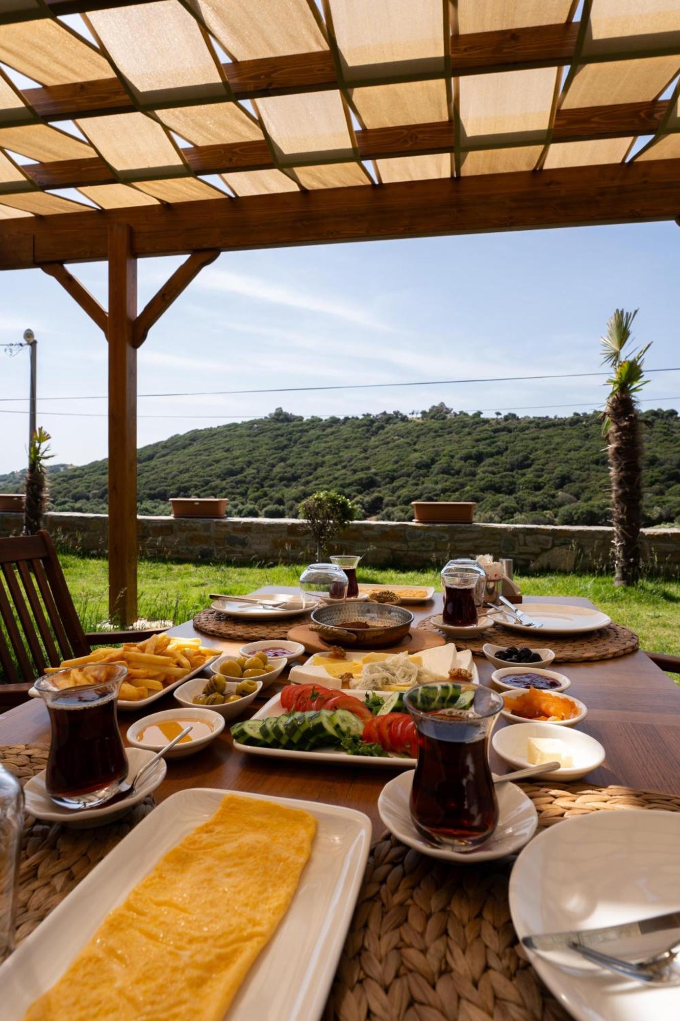 Terra Gaia Hotel İmroz Exterior foto